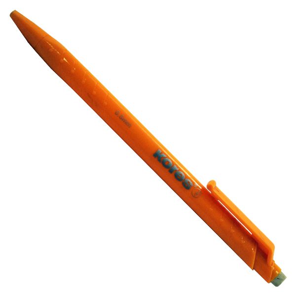 Kores M1 Grafitos Mechanical Pencil - Triangular Tri Grip, Mixed Colors (Light Green, Orange, Pink, Turquoise)