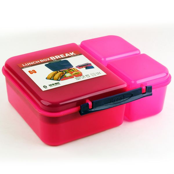 Nomax Break Lunch Box - 2L with 2 Sections - N758