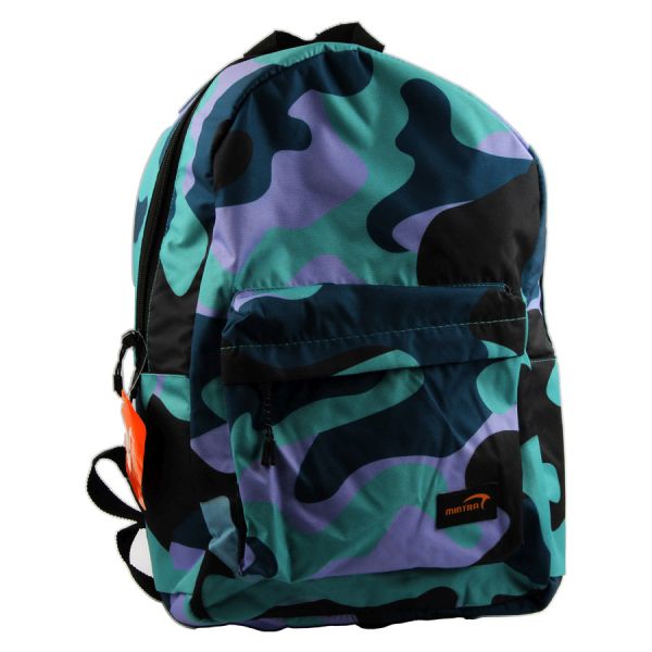 Mintra School Bag - Blue Camo