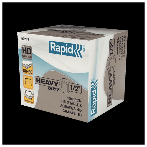 Rapid 23/12 Heavy Duty Staples - Pack of 1000