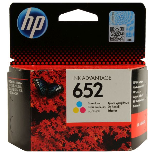 HP Ink Jet Cartridge - Black Model HP-652 C