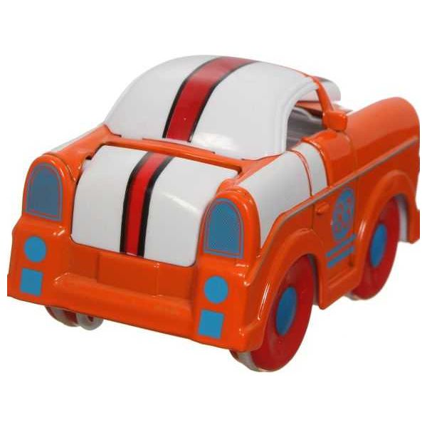 Metal Police Car Model S-949 - Orange