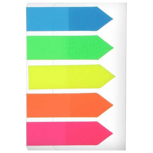 Apple PET5 Sticky Notes, 5 Pieces - Multi Color