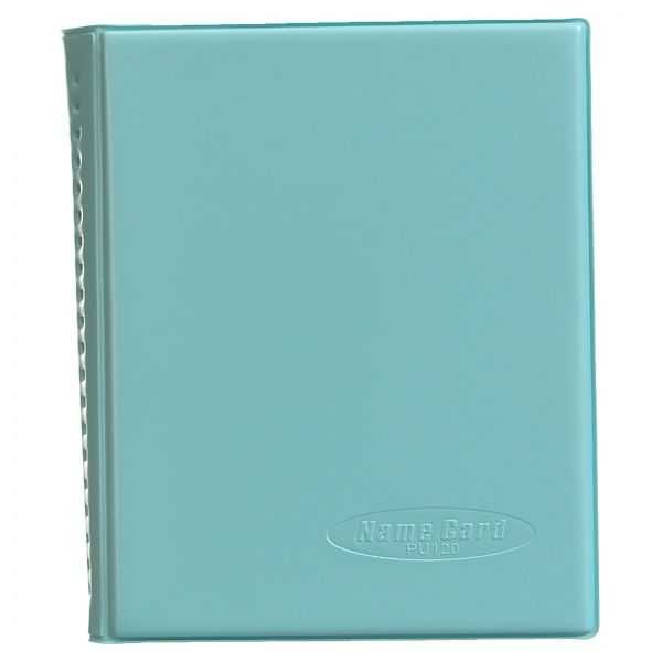 Yijian PU1612 Business Cards Holder - Pack of 120 - Turquoise