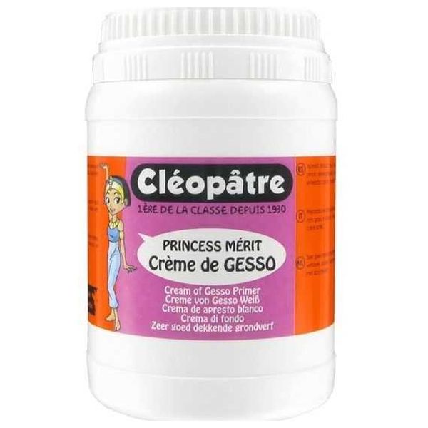 Cleopatre Gesso Primer - 250 ml - White