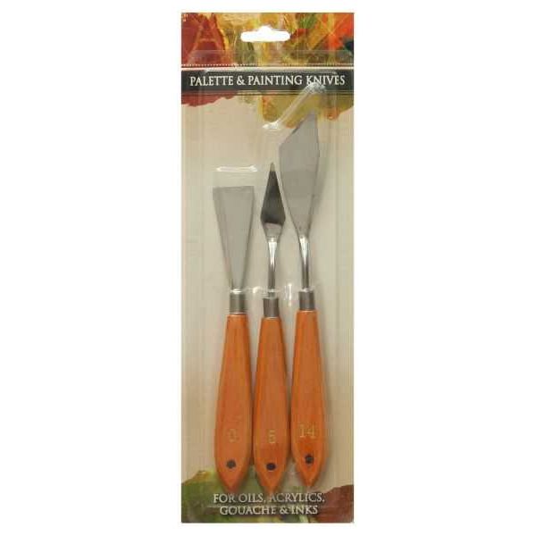 Apple TSD006 Set of 3 Painting Knives