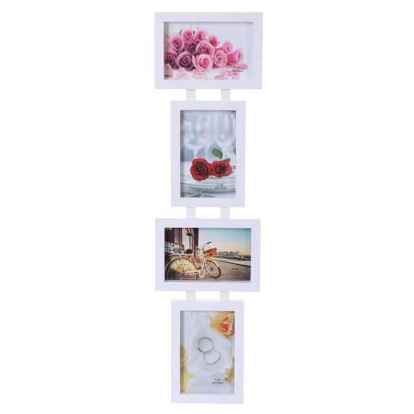 El Maayergy Photo Frame H624-1, White, 4 Pictures