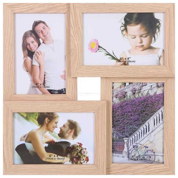 El Maayergy Photo Frame H1146, Beige, 4 Pictures