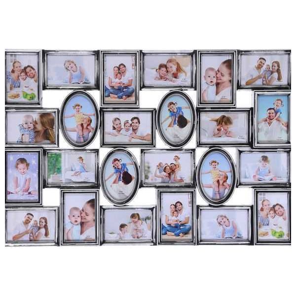 El Maayergy Photo Frame H603, Silver, 24 Pictures