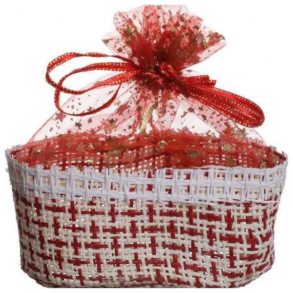 Baby Shower Gift Basket - Red & White