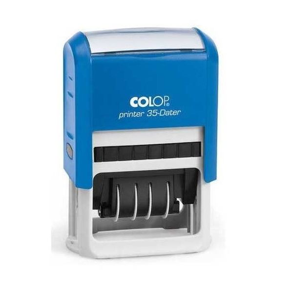 Colop Date Stamp D-35 - 30x50 mm, English