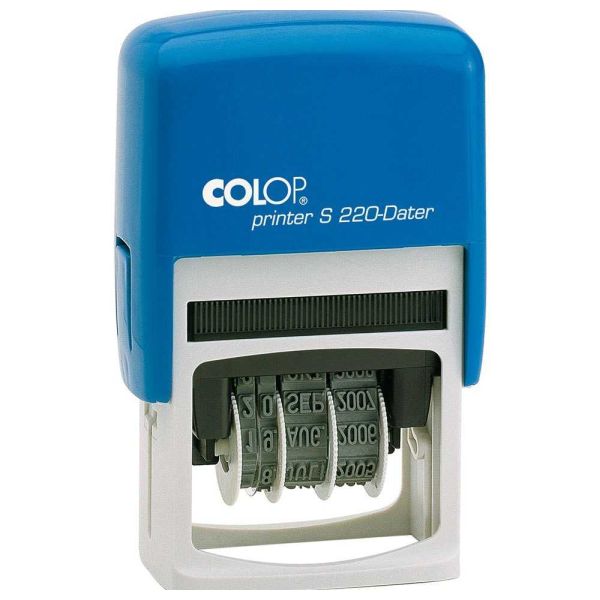 Colop Date Stamp S220 - 4 mm, English