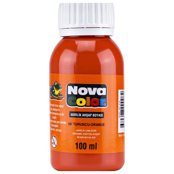Nova Color Acrylic Paint, 100 ml, Assorted Colors