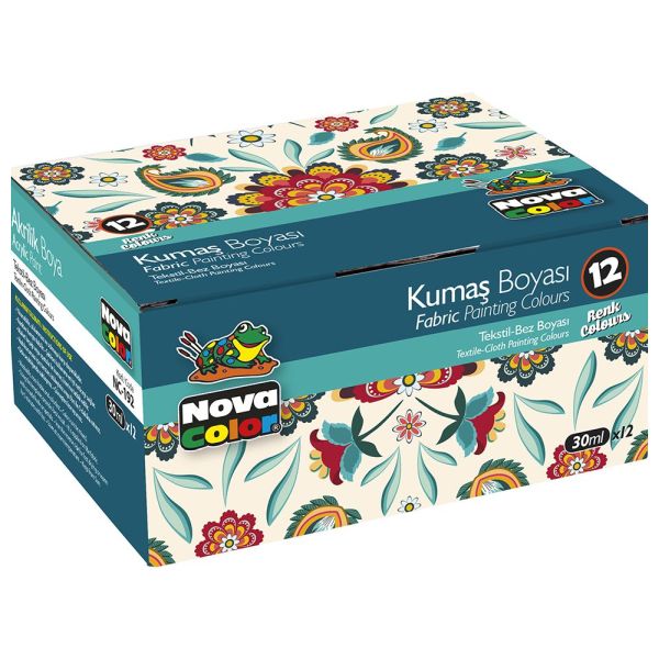 Nova Color Fabric Paint Set - Assorted Colors