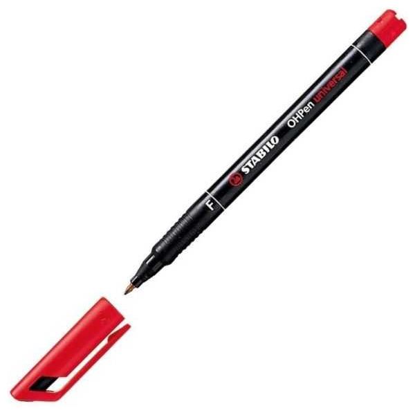 STABILO OHPen Universal Permanent Marker, Fine 0.7 mm, Assorted Colors