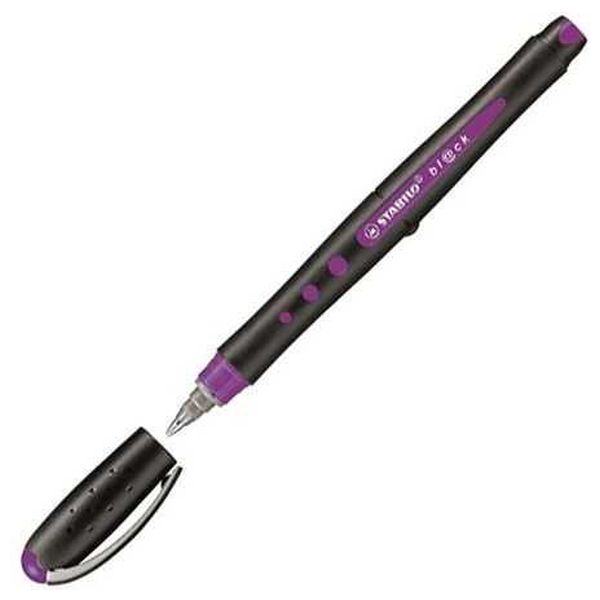 STABILO bl@ck Rollerball Pen, Fine 0.3 mm, Lilac