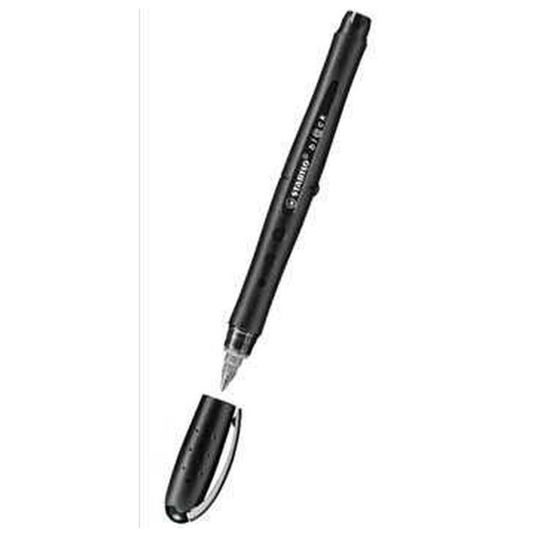 STABILO bl@ck Rollerball Pen, Medium 0.5 mm, Black