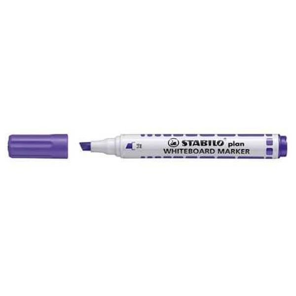 Stabilo Plan Whiteboard Marker, Chisel Tip, Assorted Colors