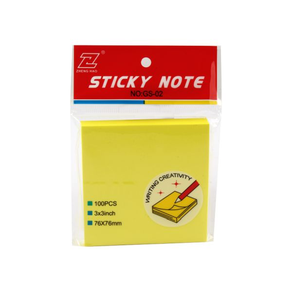 Simba Sticky Notes - Plain, Yellow