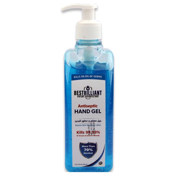 Bestrilliant Hand Sanitizer Gel 500ml - 70% Alcohol