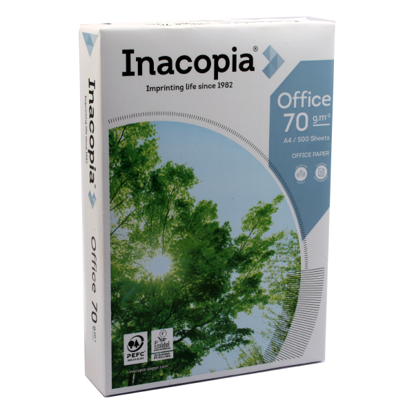 Inacopia 70 gsm A4 Printing Paper Pack of 500 Sheets