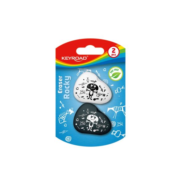 Keyroad Rocky Erasers - 2-Pack