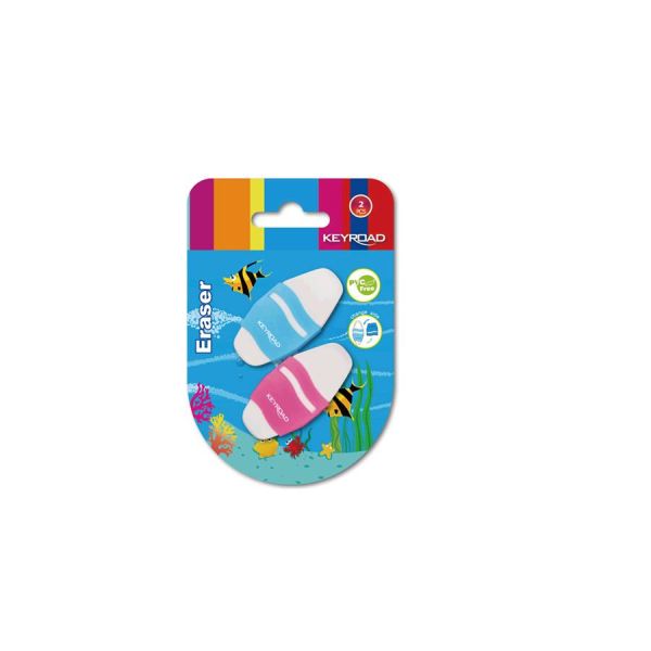 Keyroad Vichy Erasers - 2-Pack