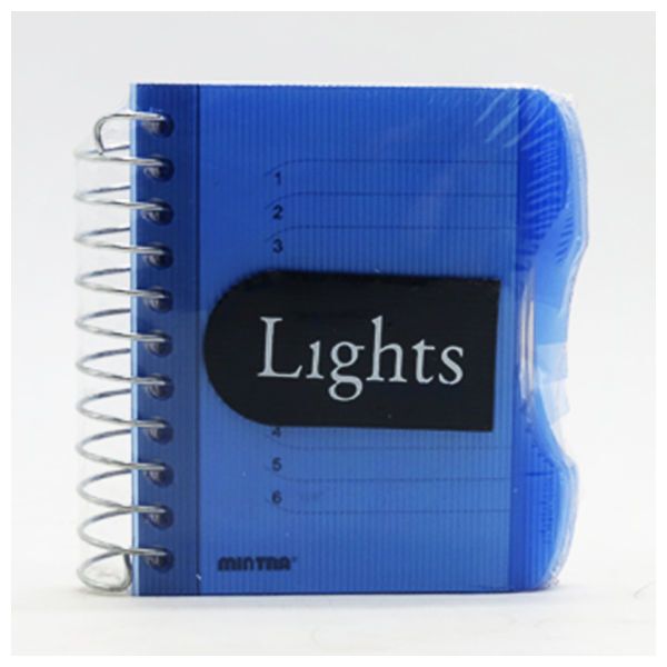 Mintra Light's A7 192 Sheets Plastic Cover Notebook