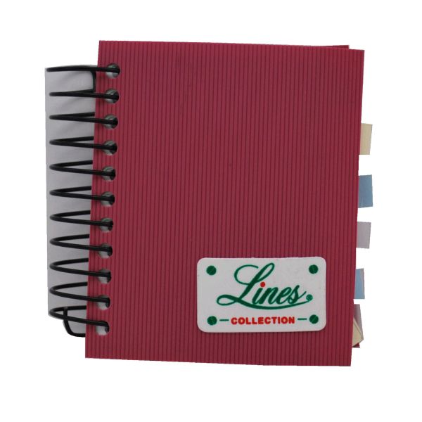 Mintra A7 Wire . Spiral-Bound Notebook with 192 Sheets and Dividers