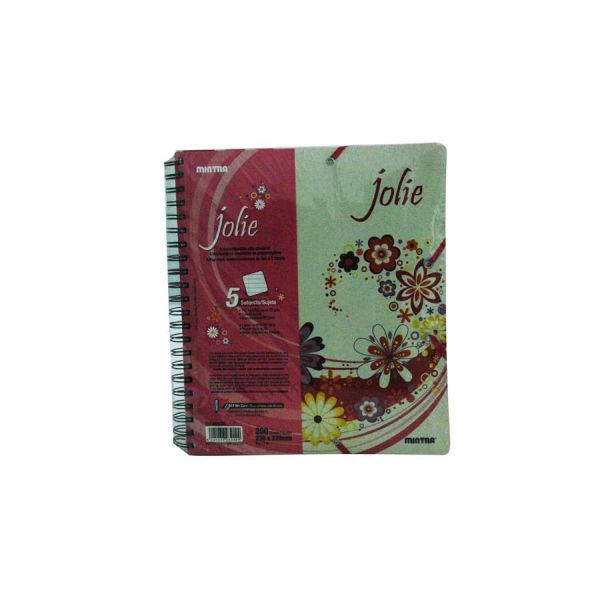 Mintra Spiral Notebook - 200 Sheets A4 Model 5