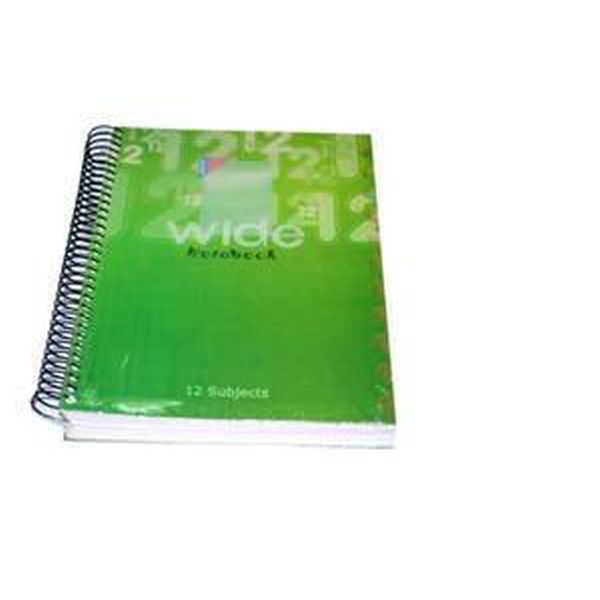 Mintra Wide Notebook - 288 Sheets 12 Dividers