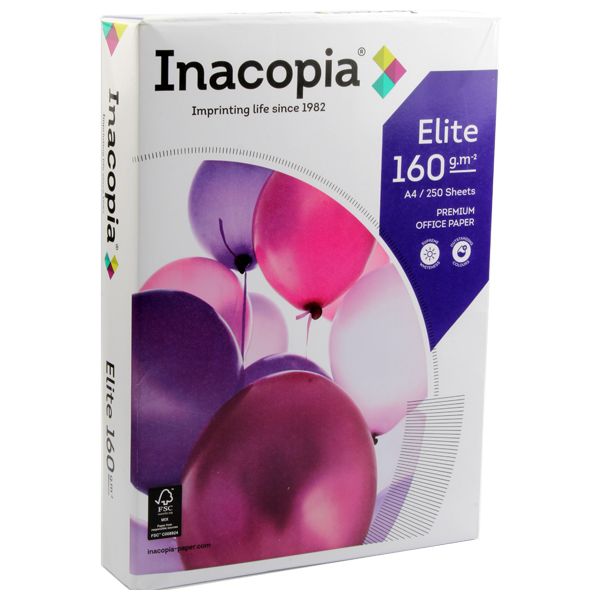 Incopia A4 Photocopy Paper – 160 gsm – 250 Sheets