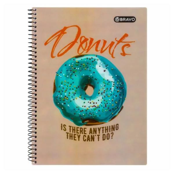 Bravo A5 Spiral Notebook - 80 Sheets