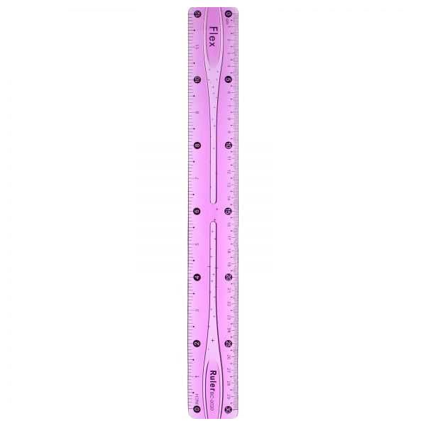 Apple Flexible Ruler, 30 cm - Multiple Colors