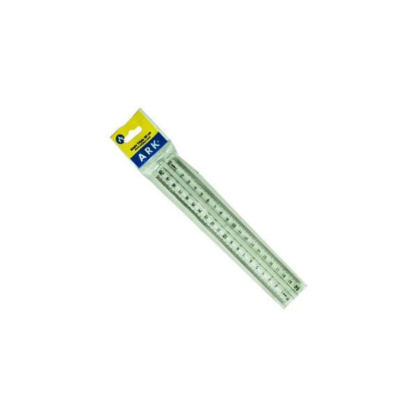 Ark Transparent Plastic Ruler 20 cm Model 089