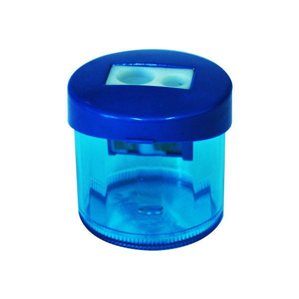 Ark Plastic Sharpener, Metal Blade, 2 Holes, High Quality