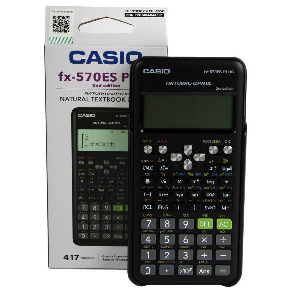 Casio Scientific Calculator - Model FX570ES Plus