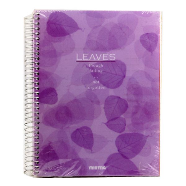 Mintra Wire . Spiral-Bound Notebook - 240 Sheets Lined / Ruled PB Cover