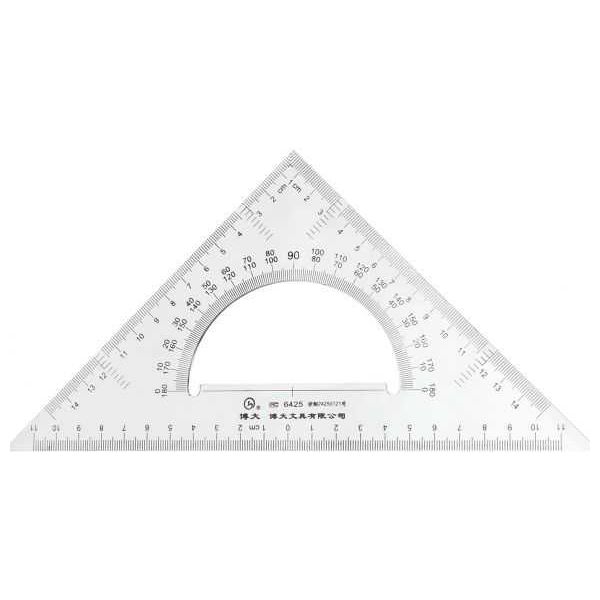 El Maayergy XDH 1125 Triangles Set - 25 cm, 2 Pieces