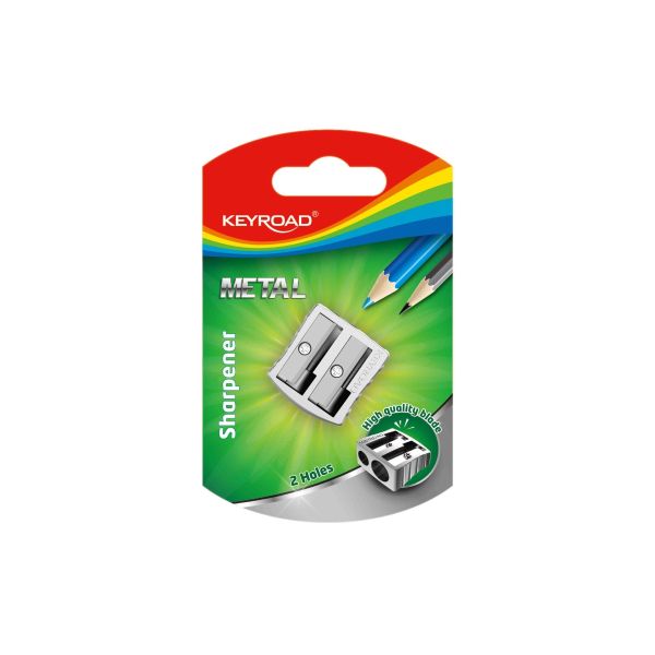 Keyroad Metal Sharpener with 2 Holes Model KR971683