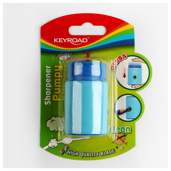 Keyroad Bambi Plastic Sharpener with 1 Hole and Container