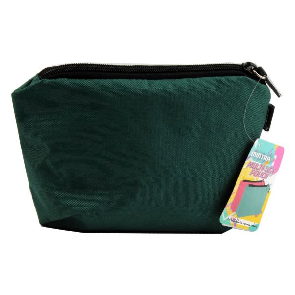 Mintra Multi-Purpose Pencil Case - Dark Green