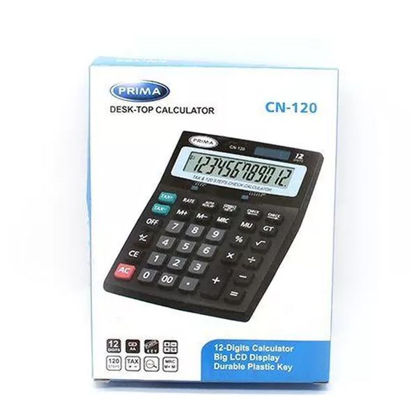 Prima 12-Digit Calculator - Model CN-120