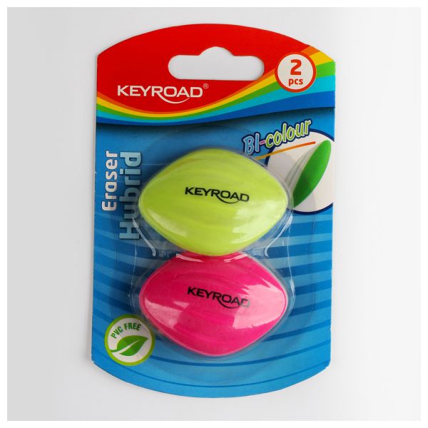 Keyroad Eraser 2 Pieces Model KR971239