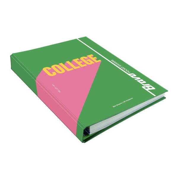 Bravo Notebook - 145 Sheets Wide-Lined / Ruled & Durable