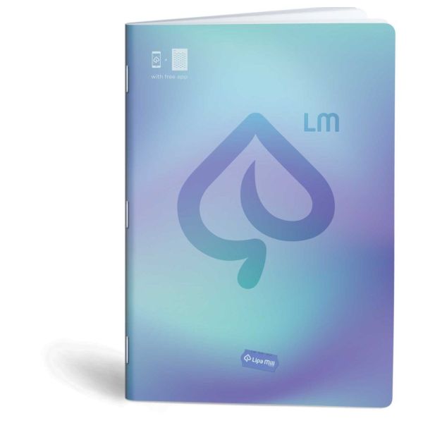 Lipa Mill 70 GSM Blue Notebook - A4 Size 60 Sheets