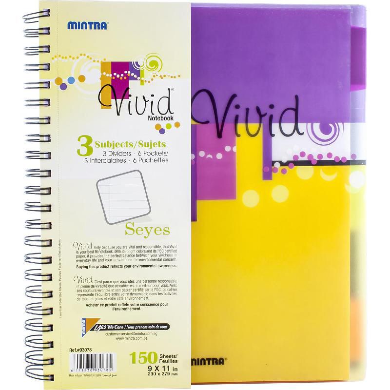 Mintra A4 Notebook - 150 Sheets - 1