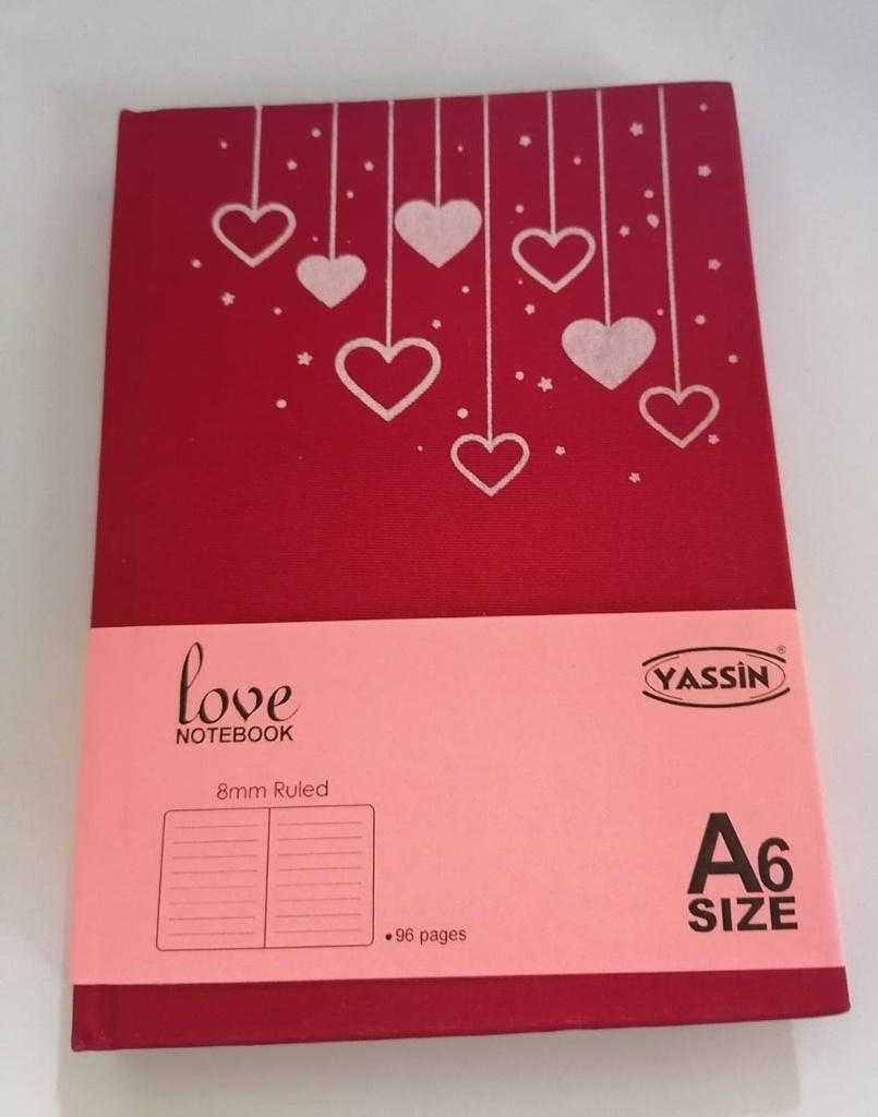 Yassin Stapled Copybook / Notebook - 96 Sheets