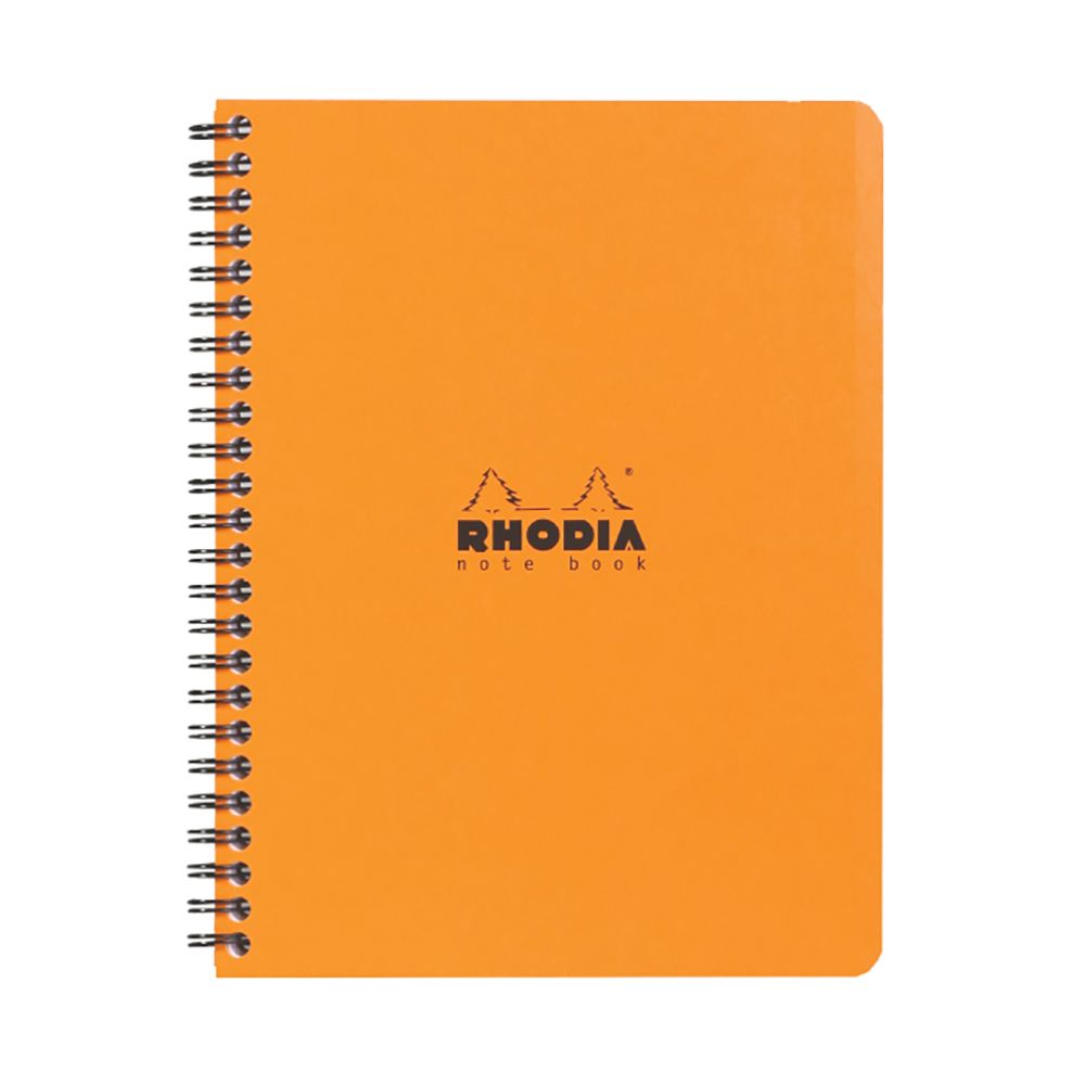 Rhodia Orange Notebook - 16 x 21 cm - 80 Sheets - 2