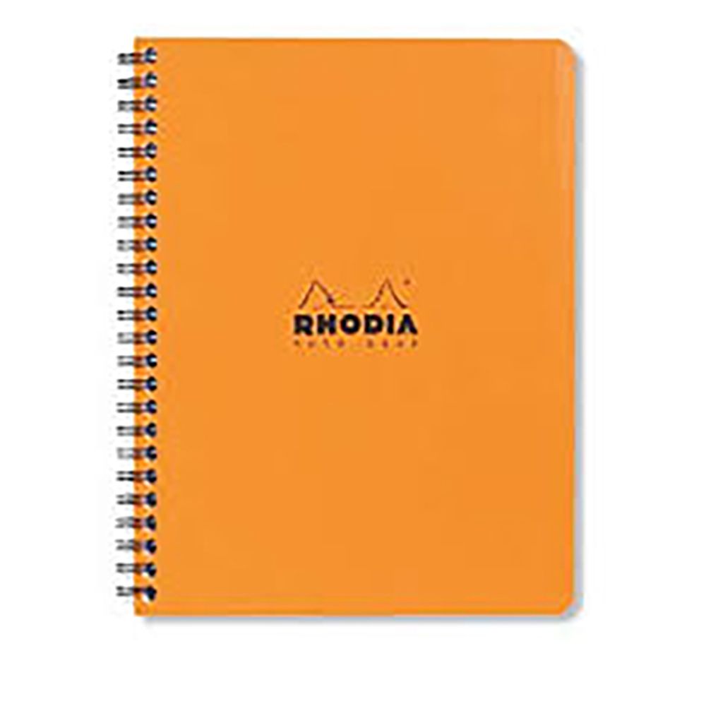 Rhodia Orange Notebook - 16 x 21 cm - 80 Sheets - 1